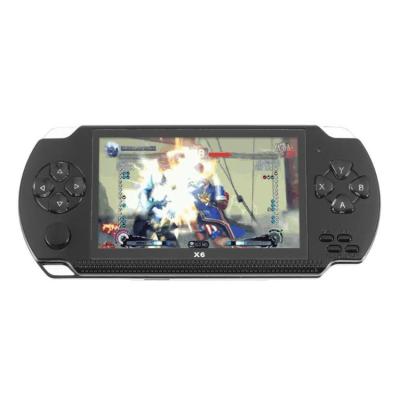 China Support TV Connection Good Quality Portable X6 Game Console With Support TV Ready Built-in Games Box Multifunctional Handheld Game Player for sale