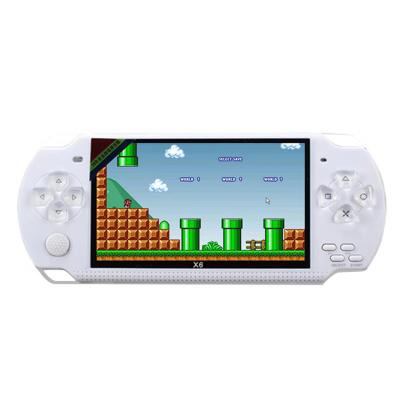 China Support TV Connection 8gb 4.3 Bit 8gb 4.3 Bit Console 32 Inch HD Mp5 Game Console X6 Fc Portable Handheld Game Player for sale