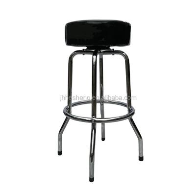 China Modern Cheap Commercial Use Swivel Barstool Customized Leather Bar Stool HS-BS01 for sale