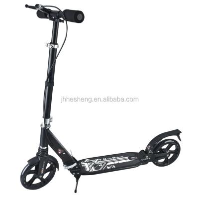 China Adult City Fashion Big Wheel Kick City 7 XL Urban Scooter With Handbrake HS-202S for sale