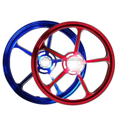 China Aluminum finely processed high quality manufacturer Light Alloy Wheels for Motorcycle for sale