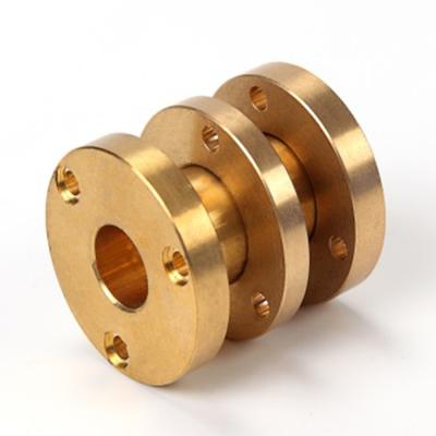 China Aluminum Custom precision brass cnc turned parts for sale