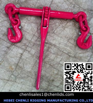 China European type ratchet load binder with safty pin,EN12195-3 for sale