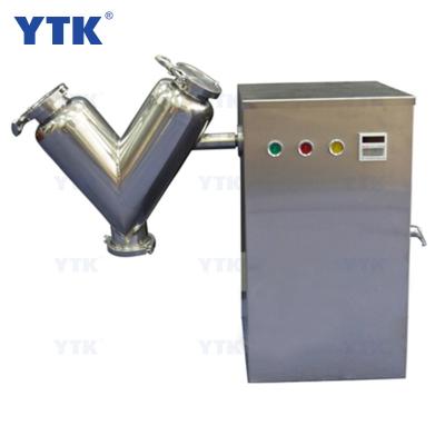 China Well Proportioned Semi Automatic Lab Equipment Powder Mixer Dry Mixing Machine for sale