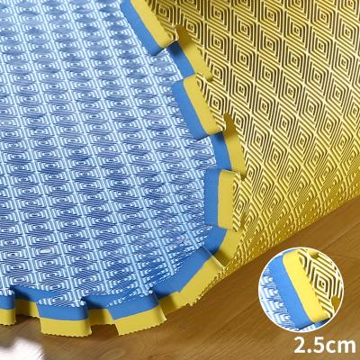 China High hardness EVA homegym mat homegym mat gym custom exercise custom foam interlocking foam fitness mat heavy duty colorful judo bjj tile mat for sale