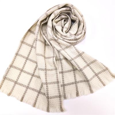 China 2022 Best Selling Luxury Simply Plaid Scarf Shawl High Quality With Competitive Price For Women Men for sale