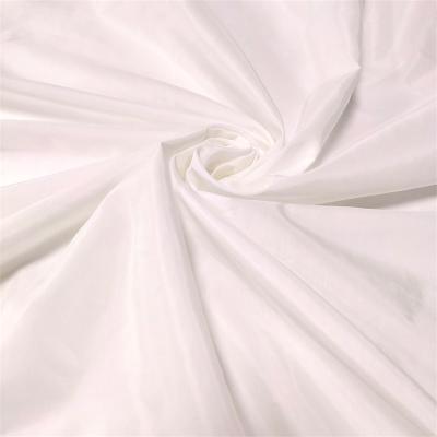 China Habotai Organic Fabric Blend 30%Silk 70%Cotton White Undyed For Dress Scarf Fabric for sale