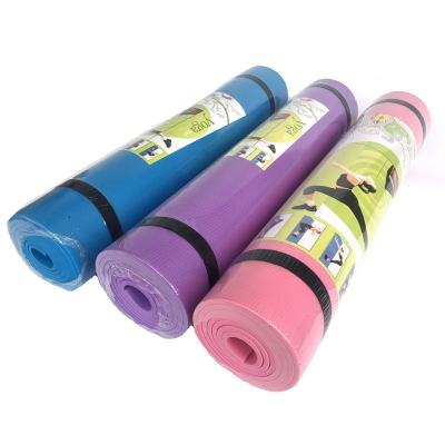 China Yoga Mat Eva Ottoman EVA Yoga Mat 6mm Thicken Yoga Mat Fitness Cover For Beginners Support Flat Eva Yoga Mat for sale