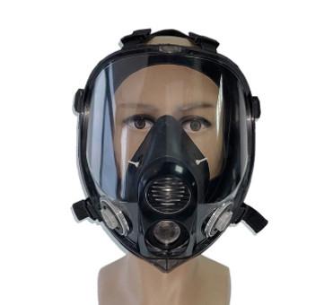 China Silicon Material Toluene Resistant Full Face Mask Personal Protective Equipment en venta