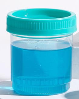 China 120ml PP Material Sample Cup With Screw bottle Cap Non-sterile Te koop