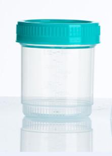 China 90ml PP Material Sample Cup With Screw bottle Cap Non-sterile Te koop