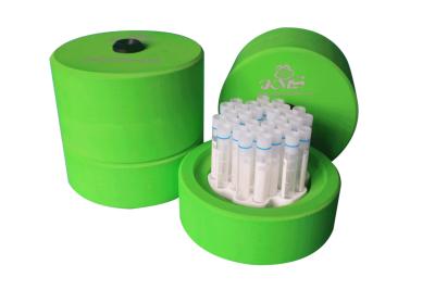 China Environmental Cell Freezing Box holds 5ml Tubes  With High Cell Recovery Rate Alcohol-free for sale