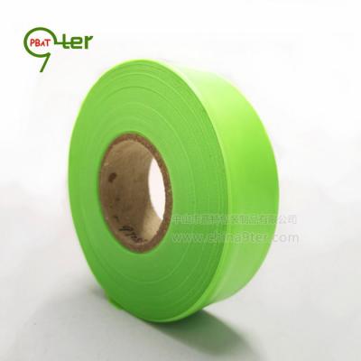 China promotion fluorine green tape marking tape decreasing tape, 70u~100u multi-thickness available, custom MOQ 10 CTNs 9FTFGRS for sale