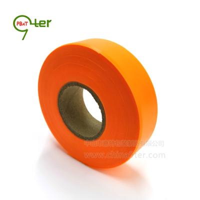 China Orange agriculture spares sales marking tape U90 tracking tape decreasing tape, 25mm*75M, 120rolls/CTN, MOQ 2 CTNs, Guangdong factory for sale