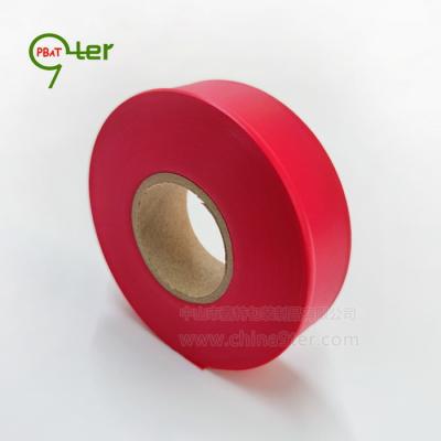 China Available Sales U85 Waterproof Tape PVC Declining Red Marking Test Tape, 25mm*50M, 120rolls/CTN, MOQ 2 CTNs, Guangdong Factory for sale