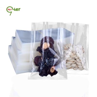 China Wholesales Clear Food Bags Vacuum Compound Pouches PA/PE Bag Stock Moisture Proof And Customized, Guangdong Factory for sale