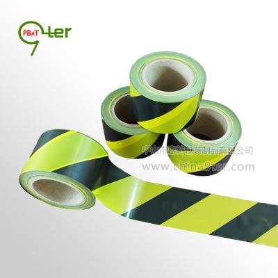 China Black Yellow 75*100 Warning Device, PE Barrier Tape Stripe Customization Factory WT002 and MOQ 1CTN Guangdong Available Sales for sale