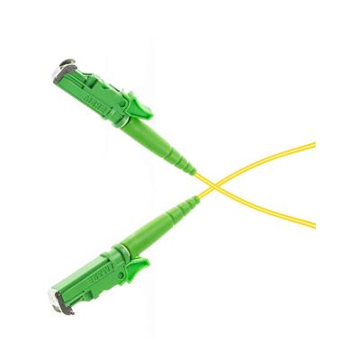 China Simplex FTTH Single Mode 10m E2000 / APC-E2000 / APC Fiber Optic Patch Cord for sale