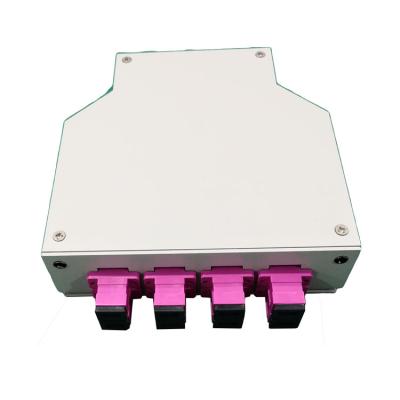 China FTTH Wall Mount 12 Ports Din Rail Fiber Optic Terminal Box 24 Core 24 Core For FTTH for sale