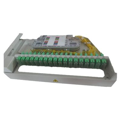 China FTTH MOF72-1U 19inch Swing Fiber Optic Patch Panel for sale