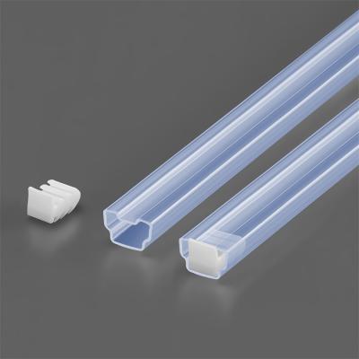 China Clear PVC Package Anti Static IC Tubes transparent PVC PS PETG Plastic for sale