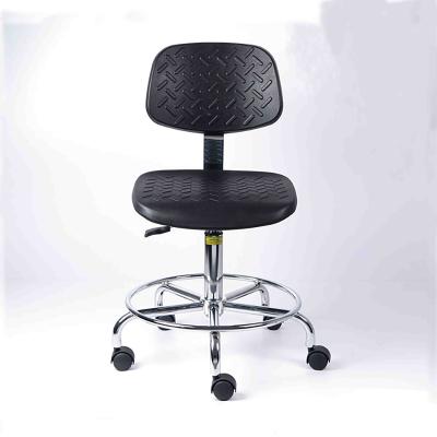 China Asiento estático anti de la espuma del cuero de la PU para los accesorios del sitio limpio del laboratorio en venta