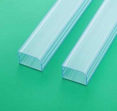 Chine Tubes d'emballage en plastique transparent et antistatique sur mesure Tubes carrées Composants électroniques Tubes d'emballage à vendre