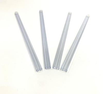 China Halogen Free PETG Ic Tube Storage 10E6-10E10 Transparent Rectangular for sale