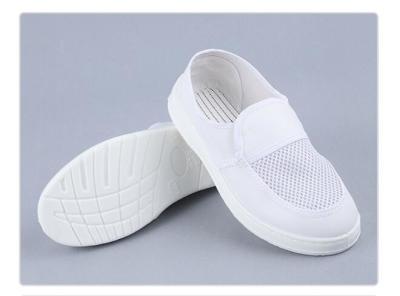 China 35-46 Size SPU PVC Cleanroom Accessories Anti Static Shoe For Food Manufacturing for sale