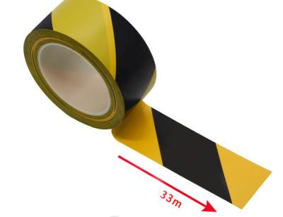 중국 무균실 Esd 플로어 마킹 테이프 옐로우 블랙 17 밀리미터 33 밀리미터 50 밀리미터 판매용