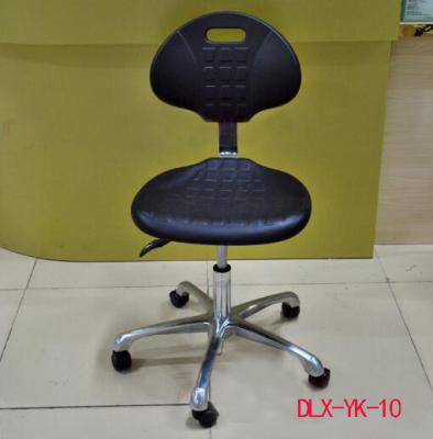 China Silla estática anti de la oficina 10E6-10E9, taburete del trabajo de la espuma de la PU con las ruedas en venta