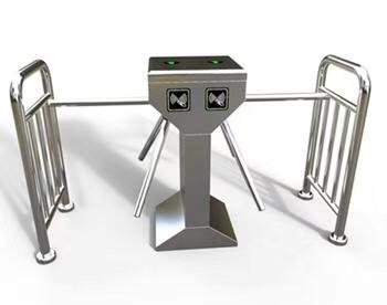 China Turnstiles van driepoot Automatisch Systemen Zonnescherm die Esd Turnstile Systeem oppoetsen Te koop