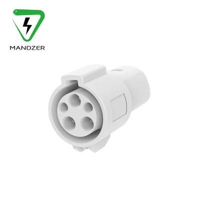 China MANDZER Top Sale Guaranteed Quality J1772 to Tesla Charging Adapter Compatible with Tesla Model 3/Y/S J1772 to Tesla Charging Adapter for sale