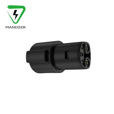 China MANDZER Ev Charger Adapter 60 Amp/250v AC Type J1172 To Tpc Plug J1772 To Tesla Charging Adapter J1772 To Tesla Charging Adapter for sale