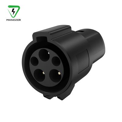 China MANDZER Wholesale High Quality High Grade Thermoplastic Portable AC Charger Ev Fast Charging Adapter for sale