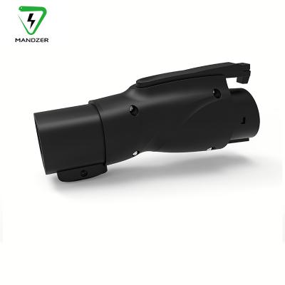 China MANDZER J1772 Electric Car Charger Adapter Connector Electric Car Adapter High Power Tesla Fast Charger to J1772 Adapter for sale