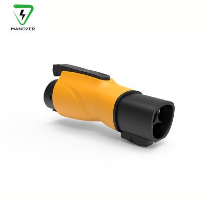 China MANDZER Adapter for Tesla to Tesla Charging Adapter 250v Metto Tesla Electric Car J1772 Charger to J1772 Adapter for sale