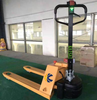 China KAISAI Original OEM Forklift Pallet Truck Work By Electric 2 Tons 1630MM Te koop