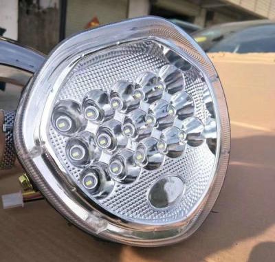 Cina 12v-85v Electric Tricycle 	Rickshaw Spare Parts Headlight  For Rickshaw KAISAI in vendita