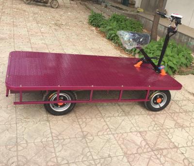 China Four Wheeler Electric Cargo Trolley Warehouse Carry Goods Elecitrc Truck OEM for sale