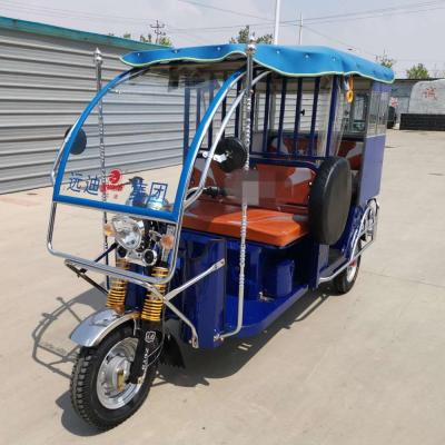 Chine OEM  Brushless 60V Electric Tricycle Rickshaw For Passengers E Rickshaw à vendre