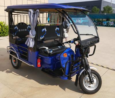 China High Power Electric Tricycle Rickshaw For Passengers OEM 800W 2870*1115*1840mm Te koop