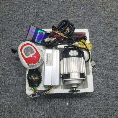 Chine 48V Electric Pandel Rickshaw Motor Kit Electric Tricycle Motor Set 48V 500W Brushless à vendre