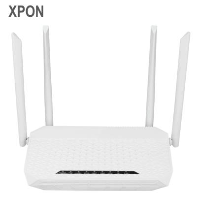 China Xg-PON Ontario Security Home FTTH 4PON Dual PON Port Optical Network 4001XR F670 4GE+1POTS+1USB+AC 5G WiFi ONU X PON ONU with WiFi for sale