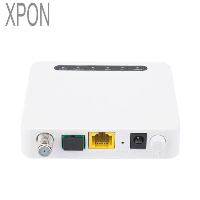 China FTTH Router Fiber ONU XPON CATV HFR0101R001 1GE+CATV GPON EPON ONU Price ONT SC APC FTTH Modem 1 XPON 1GE Port XPON ONU for sale