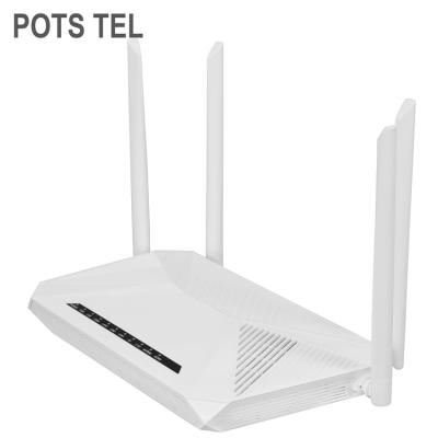 China FTTH WiFi SFP Ontario XPON ONU CATV Router With 5Dbi Antenna Bridge HFR4103XR 4GE+CATV+1POTS+1USB+AC WiFi Support OMCI Ontario XPON ONU for sale