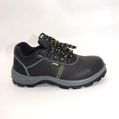 China Steel Toe Cow Leather Indestructible Industrial Safety Shoe Men's Protective Construction Safety Work Shoe Size: 3.5-10.5 for sale