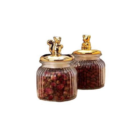 China Home Custom Glass Jars Sell Well Sale Glass Storage Jar Kitchen Storage Jar for sale