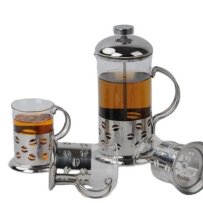 China Disposable Hot Selling Glass Jar With Lid Clear Glass Jar Cheap Price French Press Jar for sale