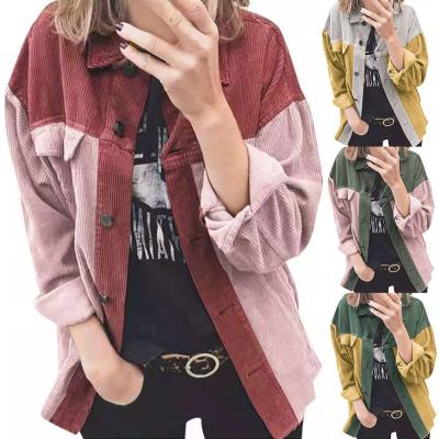 China 2021 Fall New Jacket / Winter Corduroy Jacket Breathable Straight Casual Shirt for sale